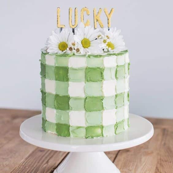 modelos bolos verde simples 4