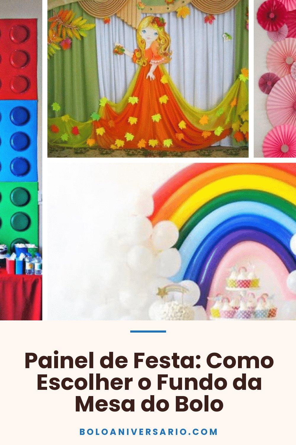 Painel de Festa: Como Escolher o Fundo da Mesa do Bolo