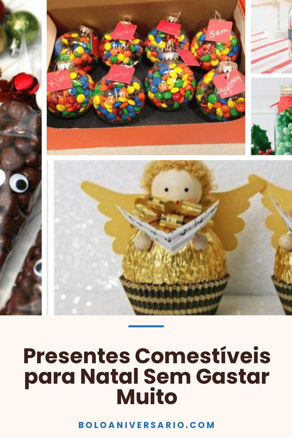 Presentes Comestíveis para Natal Sem Gastar Muito
