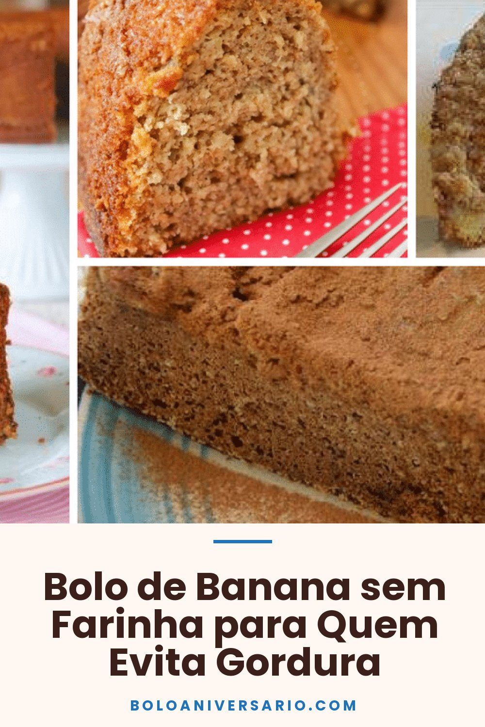 Bolo de Banana sem Farinha para Quem Evita Gordura