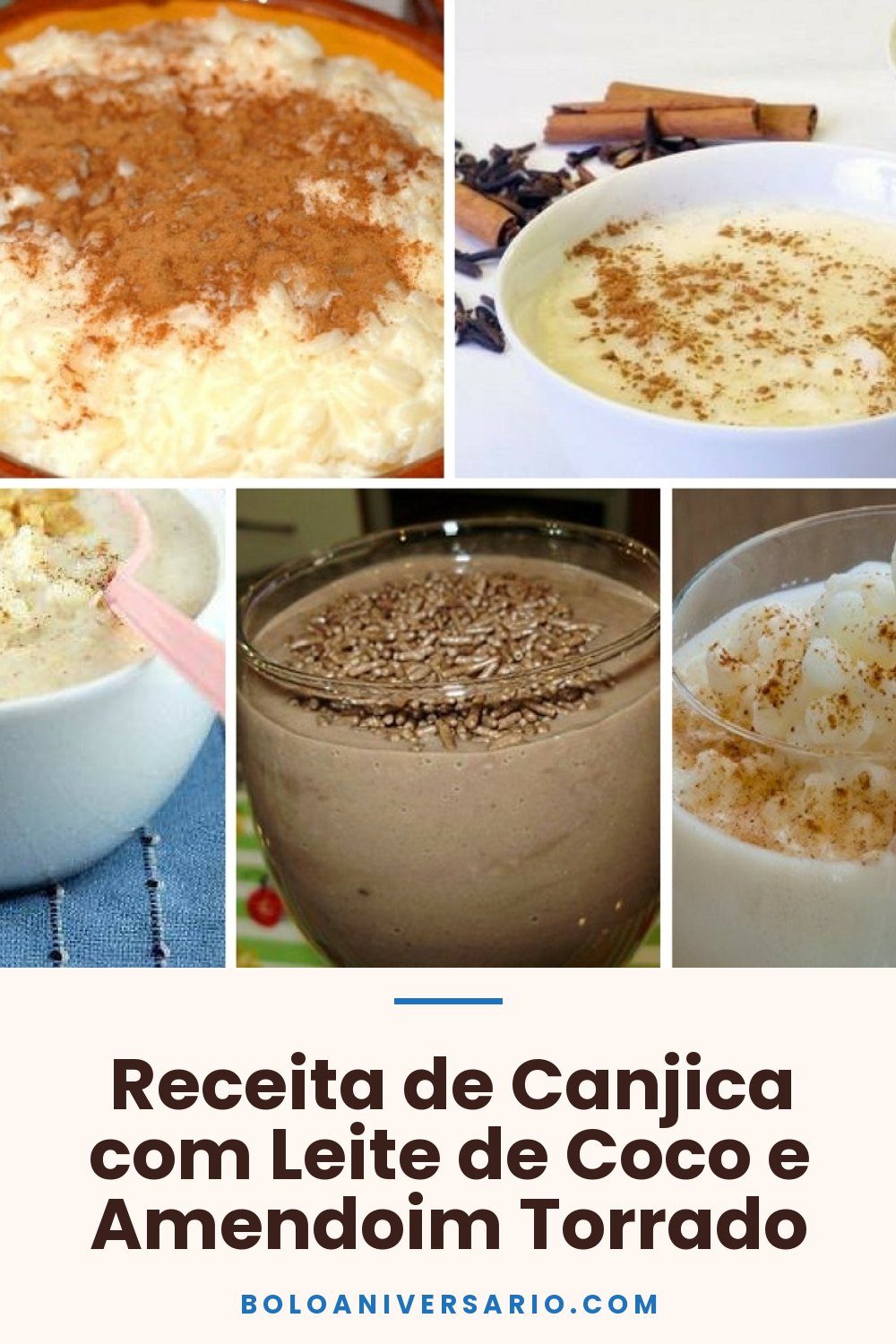 Receita de Canjica com Leite de Coco e Amendoim Torrado