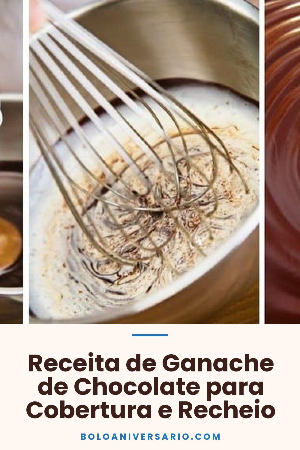 Receita de Ganache de Chocolate para Cobertura e Recheio
