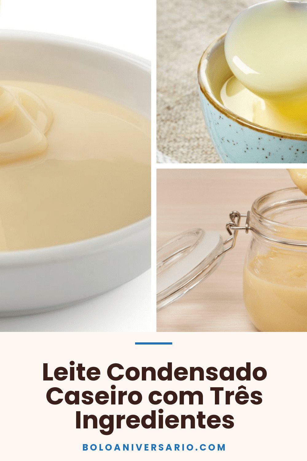 Leite Condensado Caseiro com Três Ingredientes