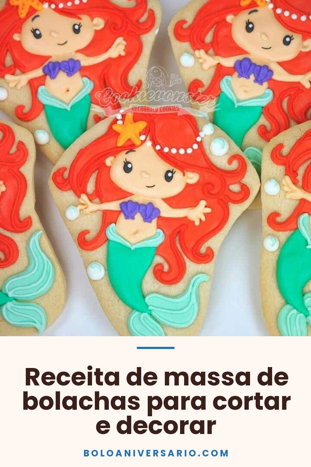 Receita de massa de bolachas para cortar e decorar