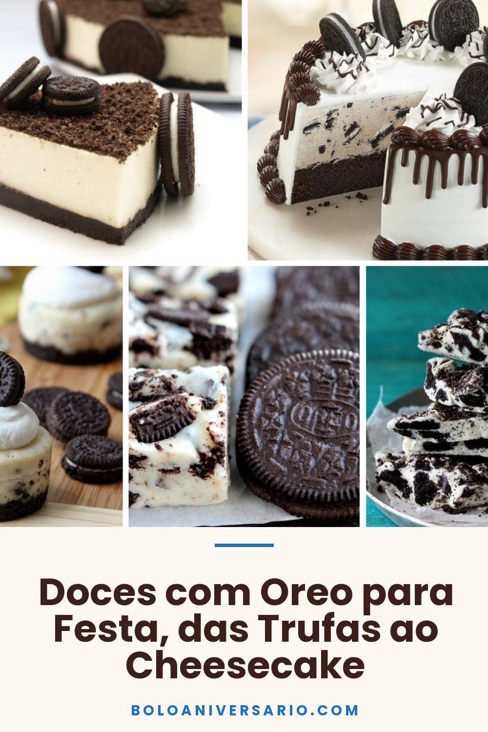 Doces com Oreo para Festa, das Trufas ao Cheesecake