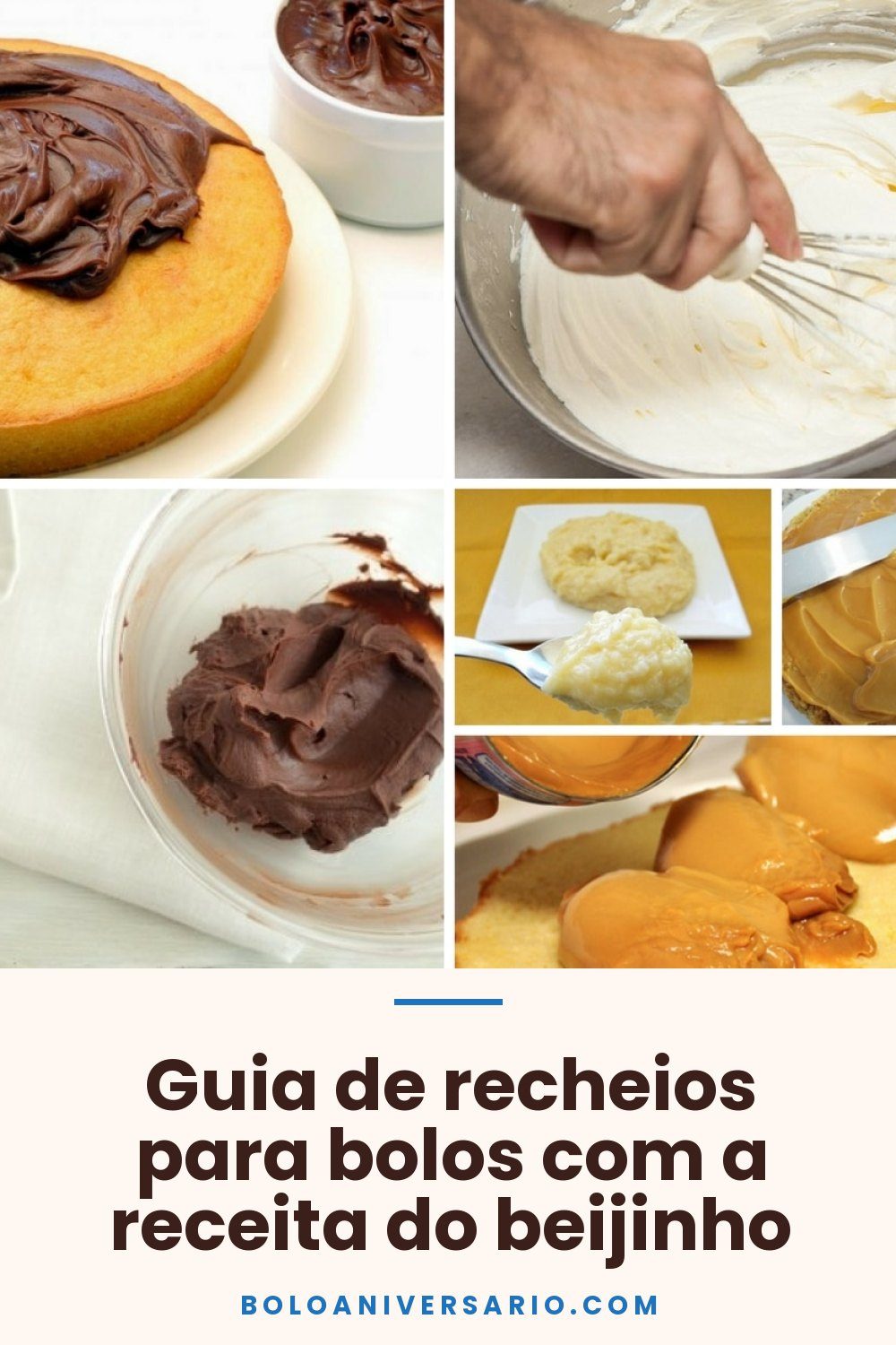 Guia de recheios para bolos com a receita do beijinho